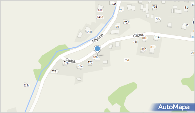 Powroźnik, Powroźnik, 77b, mapa Powroźnik