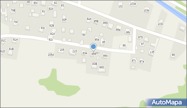 Powroźnik, Powroźnik, 83b, mapa Powroźnik