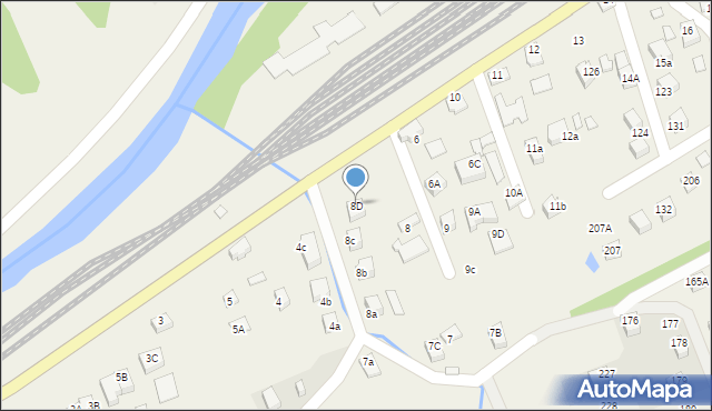 Powroźnik, Powroźnik, 8D, mapa Powroźnik