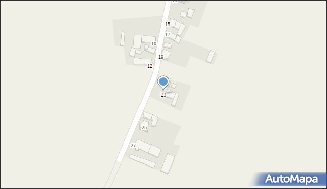 Poznowice, Powstańców Śląskich, 23, mapa Poznowice