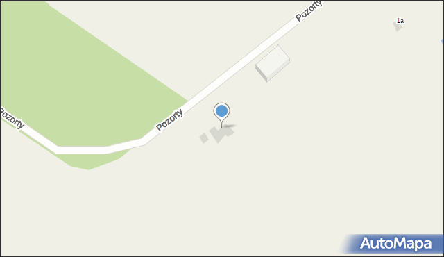 Pozorty, Pozorty, 1e, mapa Pozorty