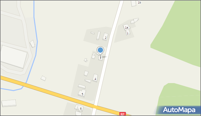 Poźrzadło, Poźrzadło, 3, mapa Poźrzadło