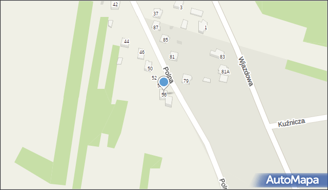 Proćwin, Polna, 56, mapa Proćwin