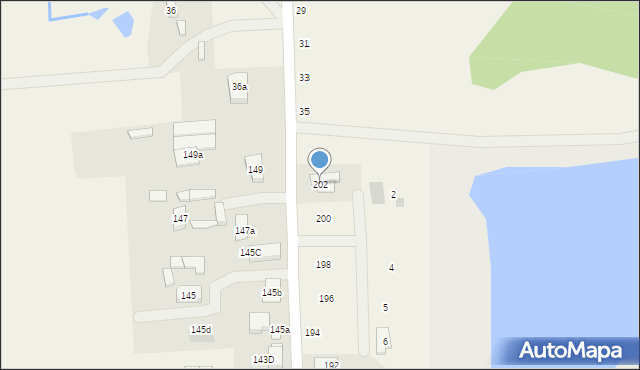 Promnice, Północna, 202, mapa Promnice