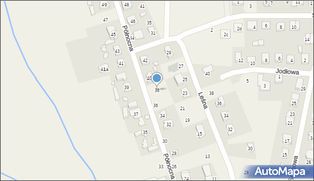 Promnice, Północna, 38, mapa Promnice