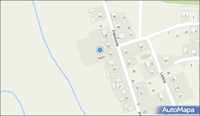 Promnice, Północna, 41a, mapa Promnice