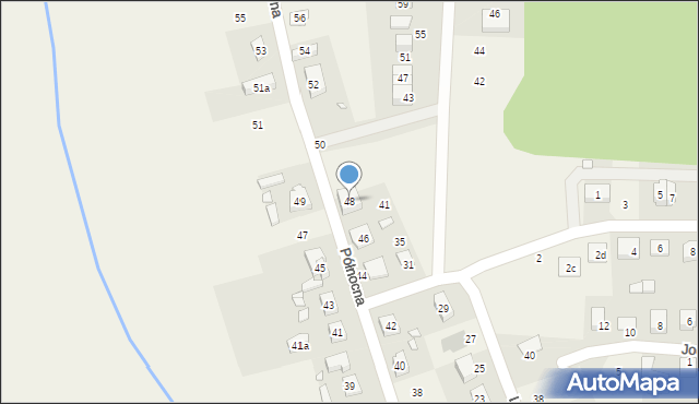 Promnice, Północna, 48, mapa Promnice