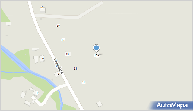 Proszowice, Podgórze, 15a, mapa Proszowice