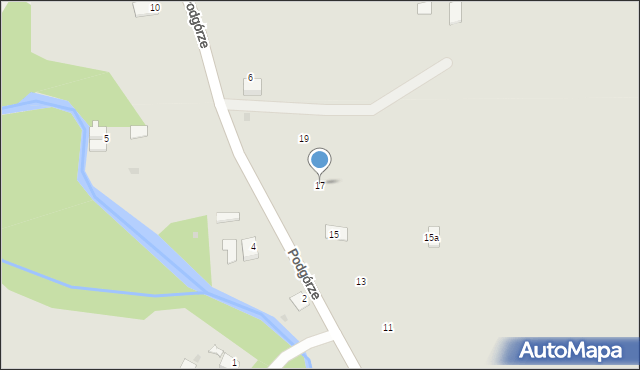 Proszowice, Podgórze, 17, mapa Proszowice