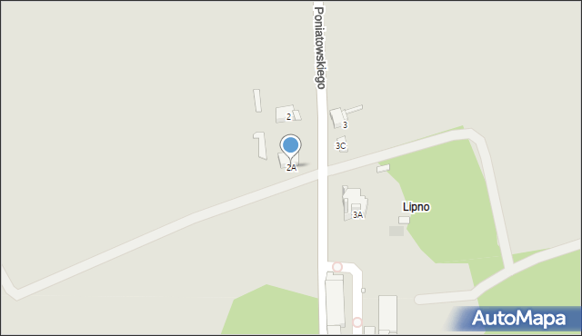 Prudnik, Poniatowskiego, 2A, mapa Prudnik