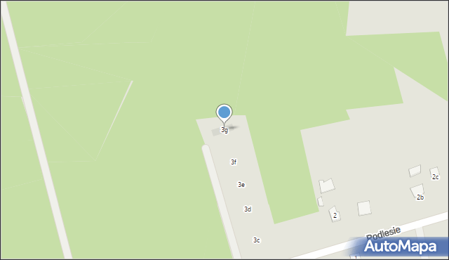 Przecław, Podlesie, 3g, mapa Przecław