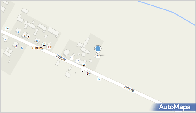 Przedmość, Polna, 21, mapa Przedmość