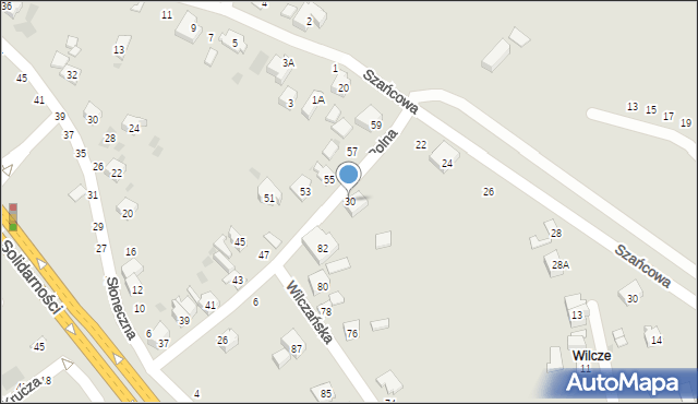 Przemyśl, Polna, 30, mapa Przemyśla