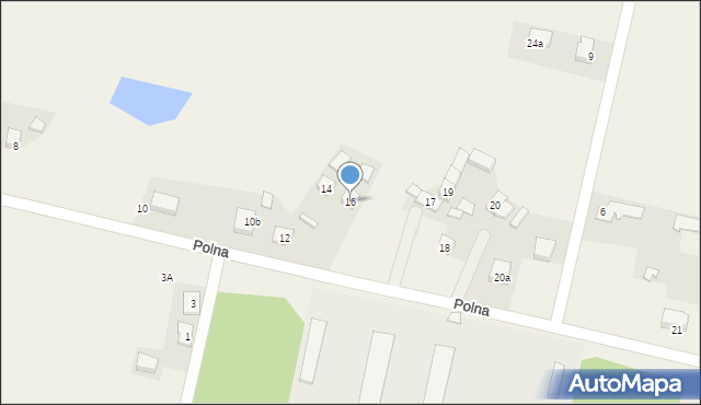 Przyborów, Polna, 16, mapa Przyborów