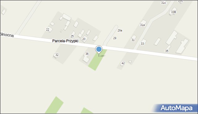 Przypki, Północna, 38, mapa Przypki