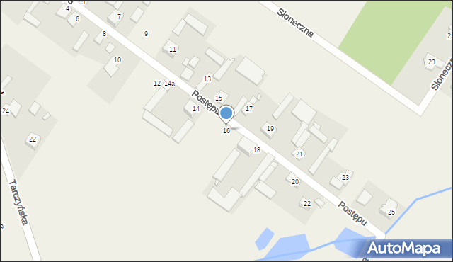 Przypki, Postępu, 16, mapa Przypki