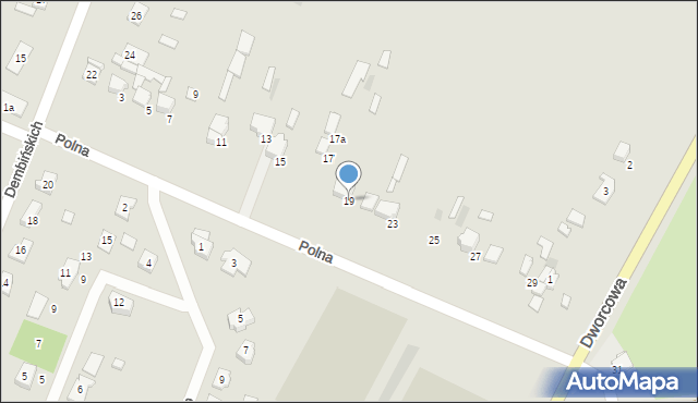 Przysucha, Polna, 19, mapa Przysucha