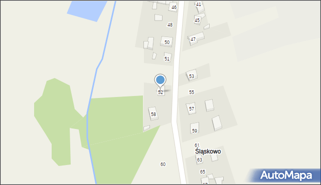 Psary, Powstańców, 56, mapa Psary