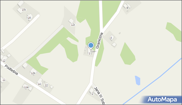 Pstrążna, Podleśna, 26, mapa Pstrążna