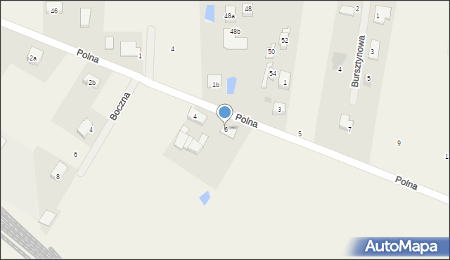 Pszczółki, Polna, 6, mapa Pszczółki