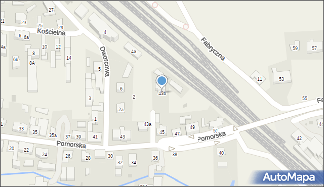 Pszczółki, Pomorska, 43b, mapa Pszczółki
