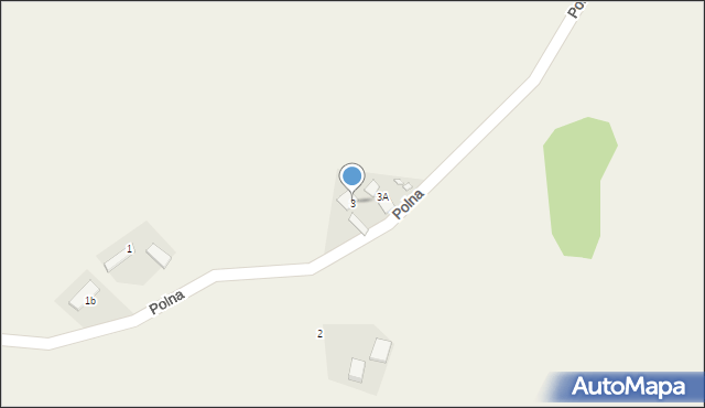 Pustków, Polna, 3, mapa Pustków