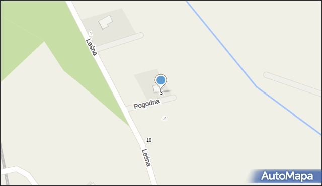 Pustkowa Góra, Pogodna, 3, mapa Pustkowa Góra