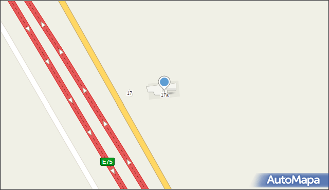 Raciążek, Pole, 17a, mapa Raciążek