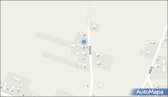 Racławiczki, Polna, 25, mapa Racławiczki