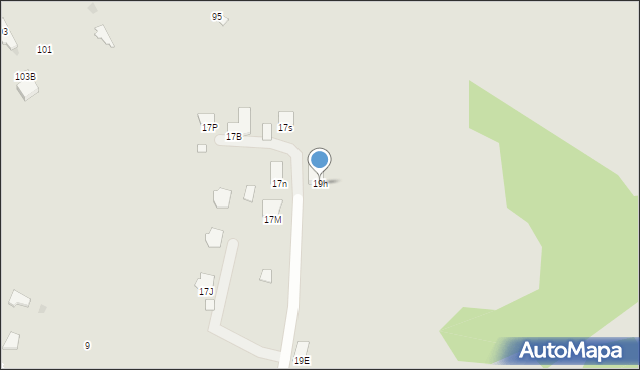 Radom, Potkanowska, 19h, mapa Radomia