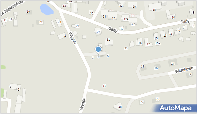 Radzyń Chełmiński, Polna, 3, mapa Radzyń Chełmiński