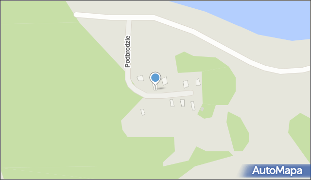 Rajgród, Podbrodzie, 3, mapa Rajgród