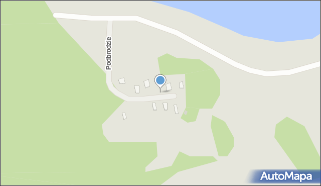 Rajgród, Podbrodzie, 7, mapa Rajgród