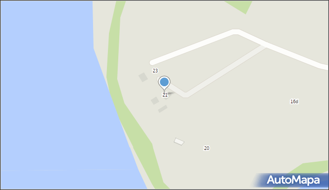 Rajgród, Podliszewo, 21, mapa Rajgród