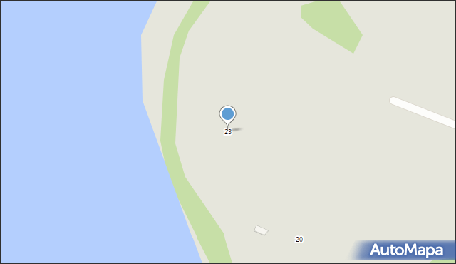 Rajgród, Podliszewo, 23, mapa Rajgród