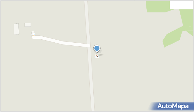 Rajgród, Podliszewo, 7a, mapa Rajgród