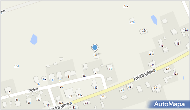 Rakowiec, Polna, 9a, mapa Rakowiec