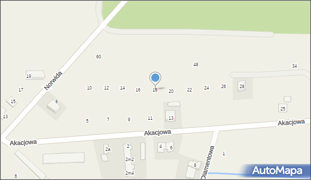 Rasztów, Popiełuszki Jerzego, bł. ks., 18, mapa Rasztów
