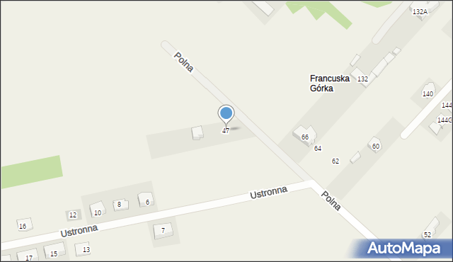 Rembelszczyzna, Polna, 47, mapa Rembelszczyzna