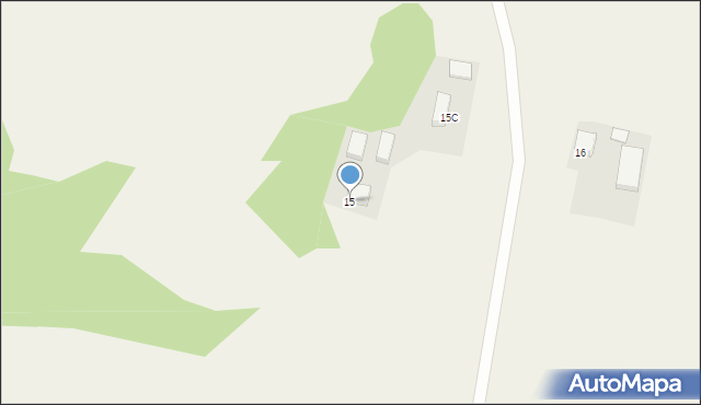 Reskowo, Podgórna, 42, mapa Reskowo