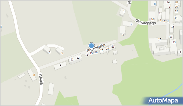 Reszel, Podmiejska, 15, mapa Reszel