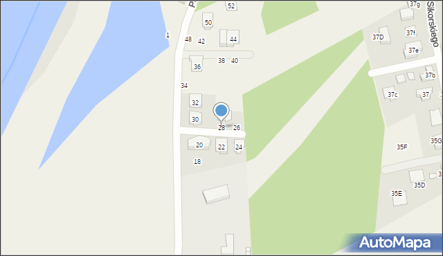 Rogalinek, Północna, 28, mapa Rogalinek