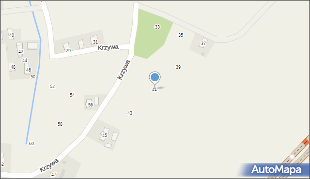 Rogi, Polna, 41, mapa Rogi