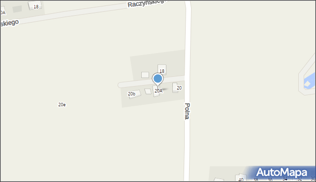 Rogierówko, Polna, 20A, mapa Rogierówko