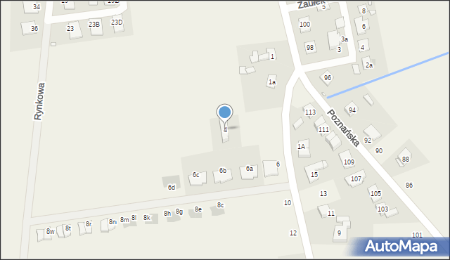 Rogierówko, Polna, 4, mapa Rogierówko