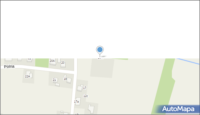 Rogów, Polna, 19A, mapa Rogów