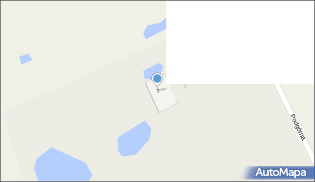 Ropuchy, Podgórna, 9, mapa Ropuchy