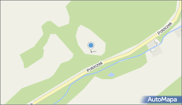 Rościszów, Potoczek, 6, mapa Rościszów