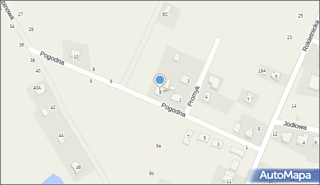 Rostworowo, Pogodna, 4, mapa Rostworowo
