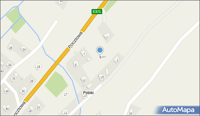 Równe, Pocztowa, 5, mapa Równe